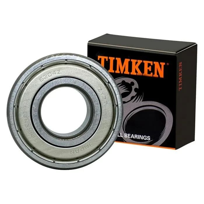 TIMKEN 6204-ZZ - Rolamento Radial Esfera Fixo 20 mm x 47 mm x 14 mm